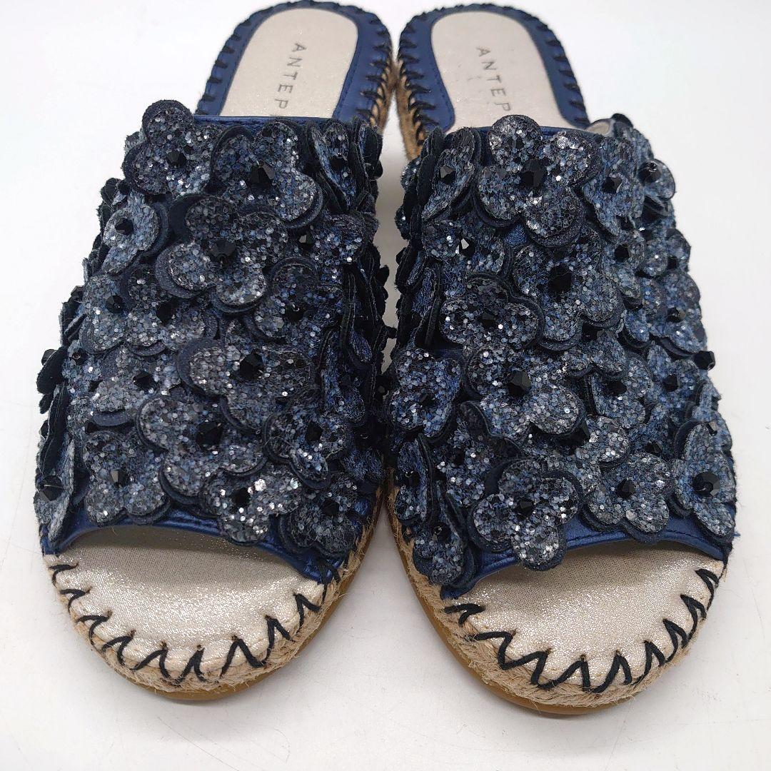 ANTEPRIMA レディース フラワー ビジュー ミュール