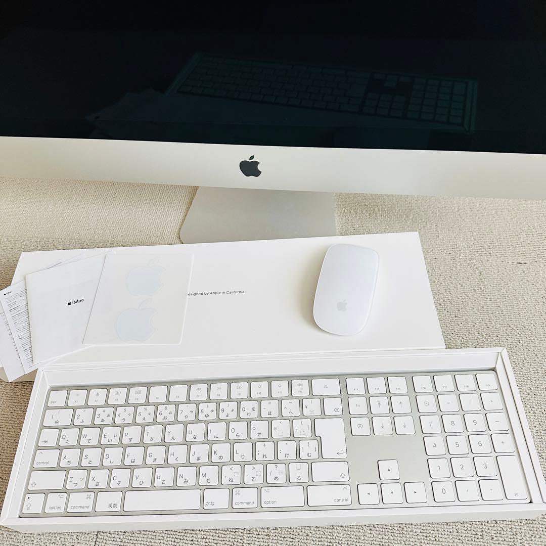 【使用回数少・美品】iMac Retina 5K 27inch 2020購入