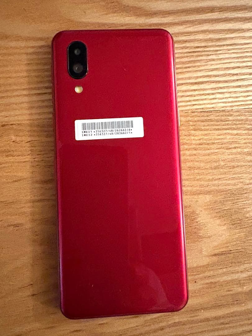 シンプルスマホ6 A201SH 64GB SoftBankルビーレッド