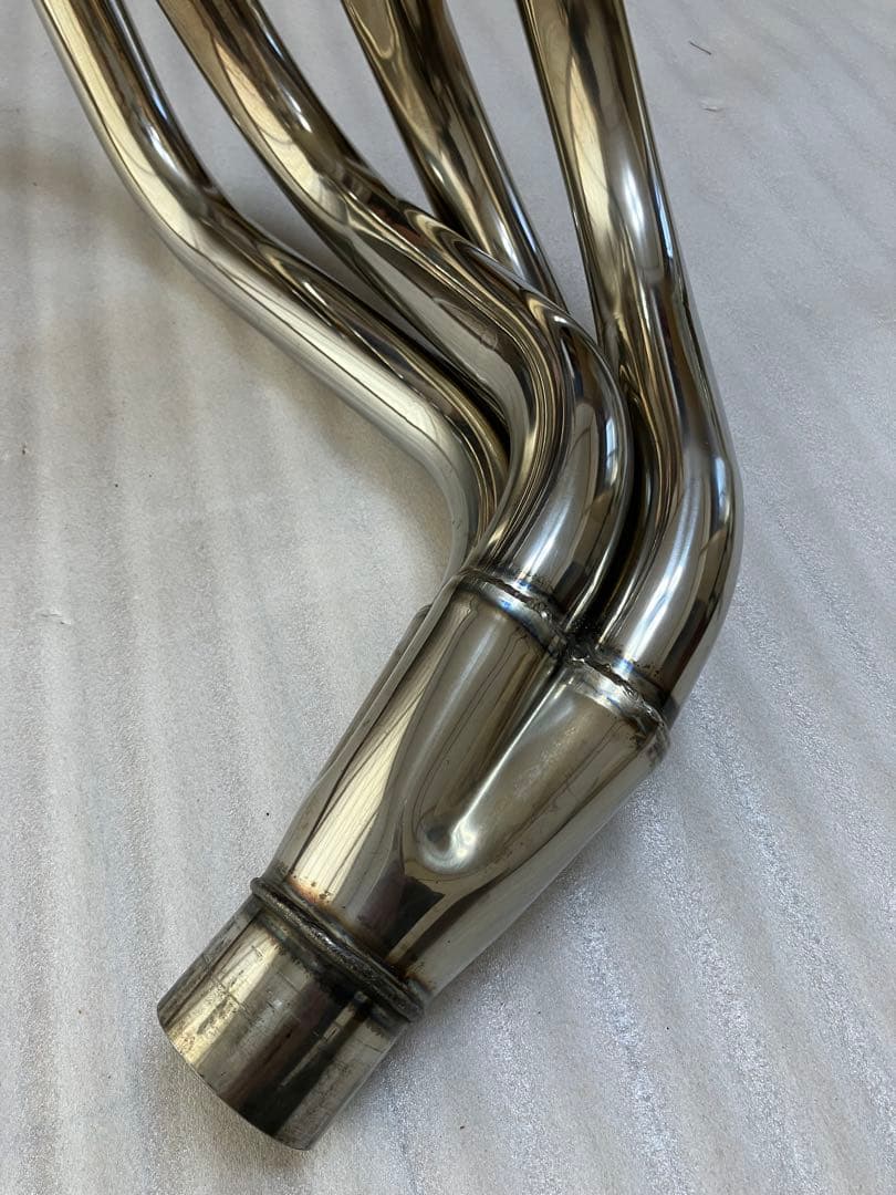 希少　ホンダX4 オーバーレーシング　ステンレス製メガホンマフラー