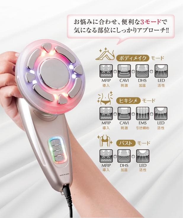 ドクターキャビエット ザ ゼウス■5つの機能