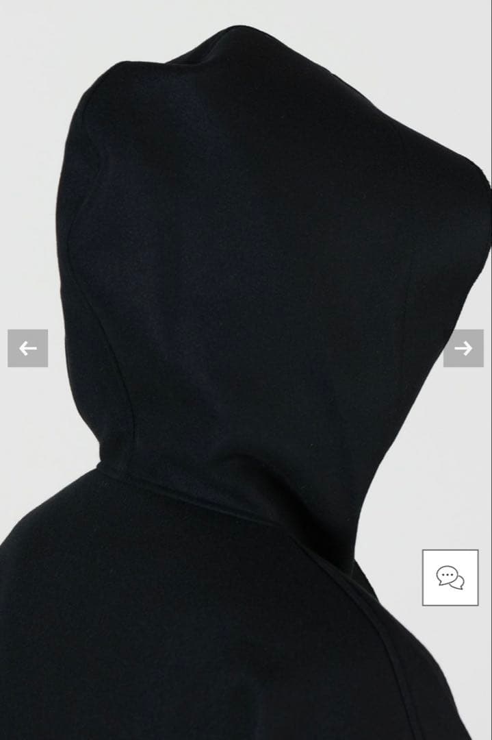 SALE‼️HYKEメルトンフードワークジャケットコート