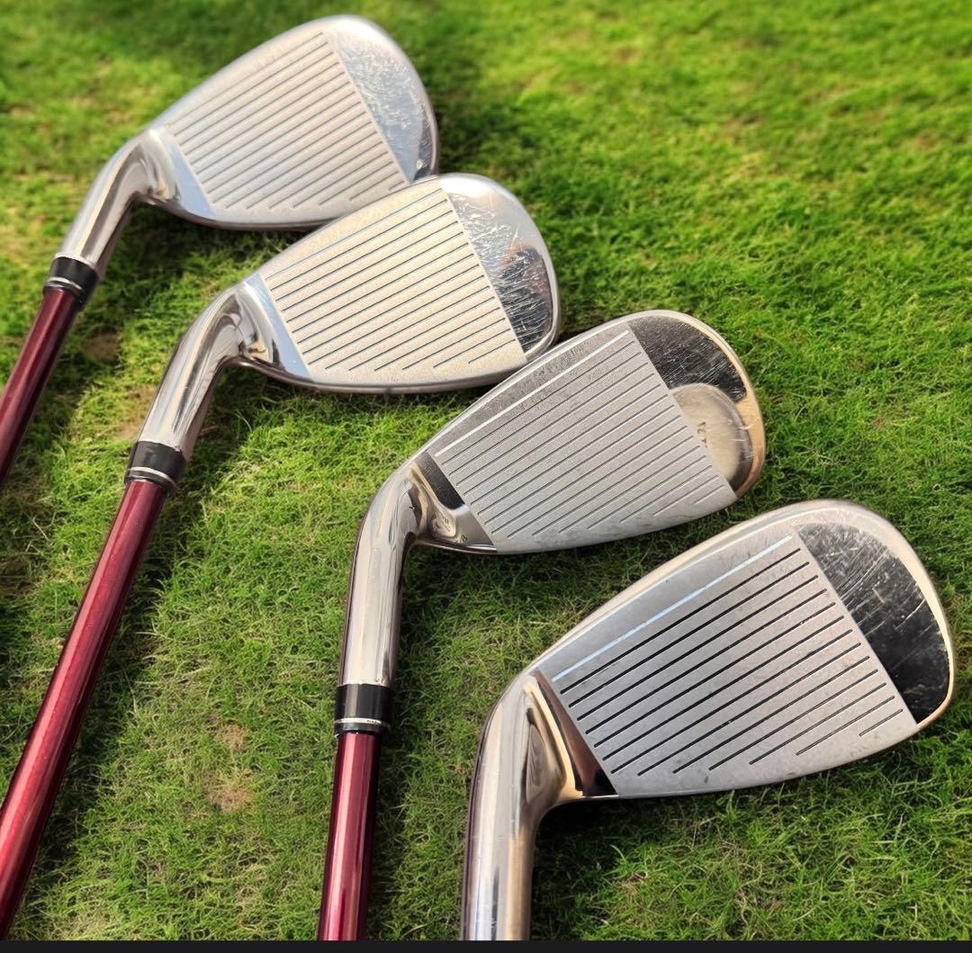 Larouge ラルージュ レディースゴルフクラブセット 8本 初心者向け