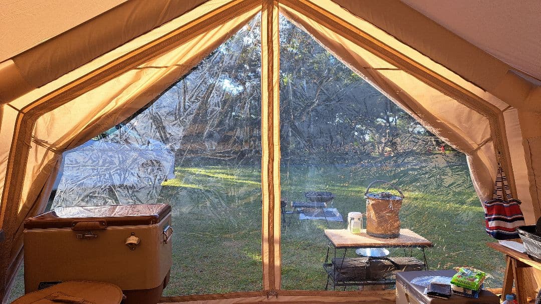 coody ファミリア + 専用カーペット+電動ポンプのセット【引き取り限定】