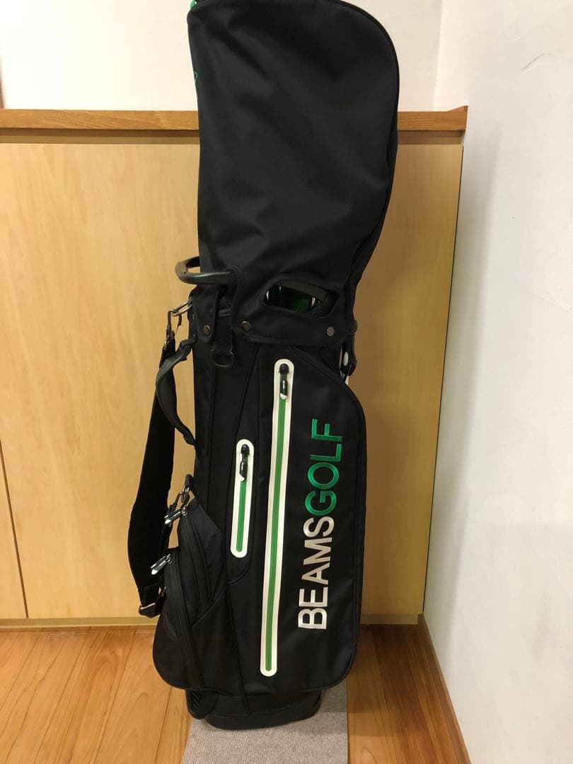 BEAMS GOLF / スタンド キャディバッグブラック