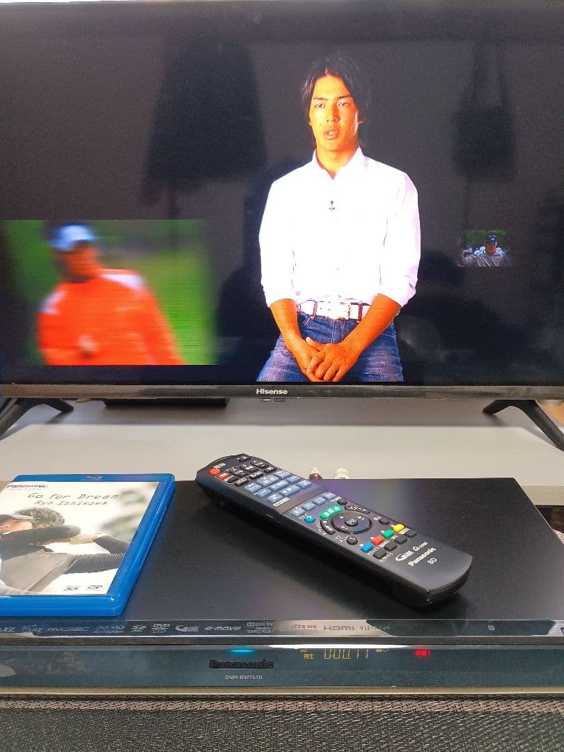 パナソニック　ブルーレイ DMR-BWT510 2番組同時録画