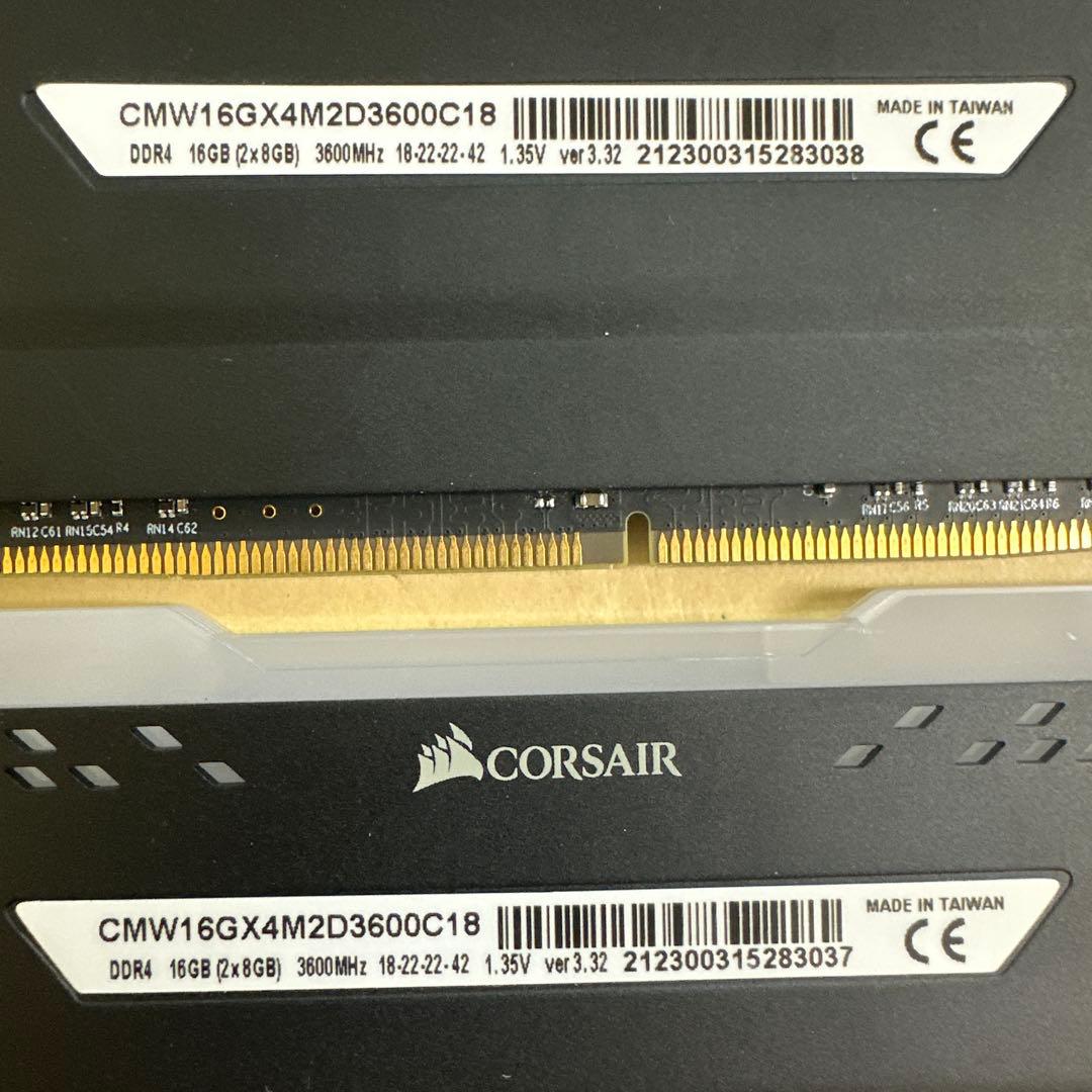② RGB各社DDR4 16GB　（8GB*2）