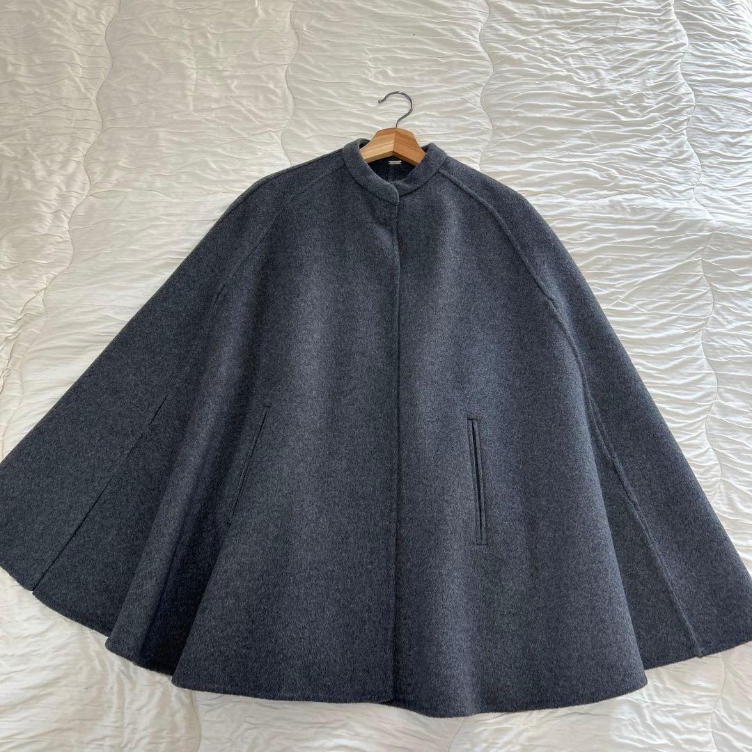 ミラオーウェン　グレー ケープコート