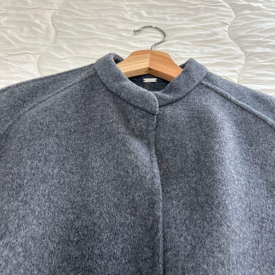 ミラオーウェン　グレー ケープコート