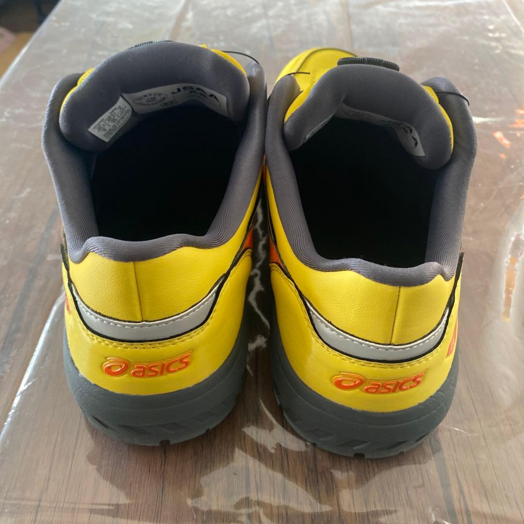 asics BOAシステム安全靴 イエロー