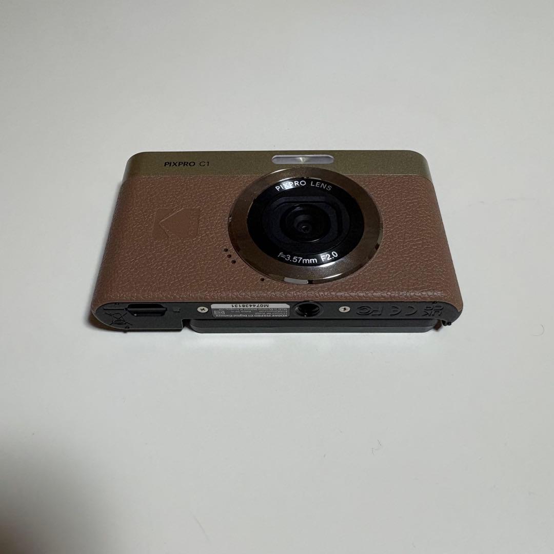 コダック KODAK PIXPRO コンパクトデジタルカメラ ブラウン C1BN