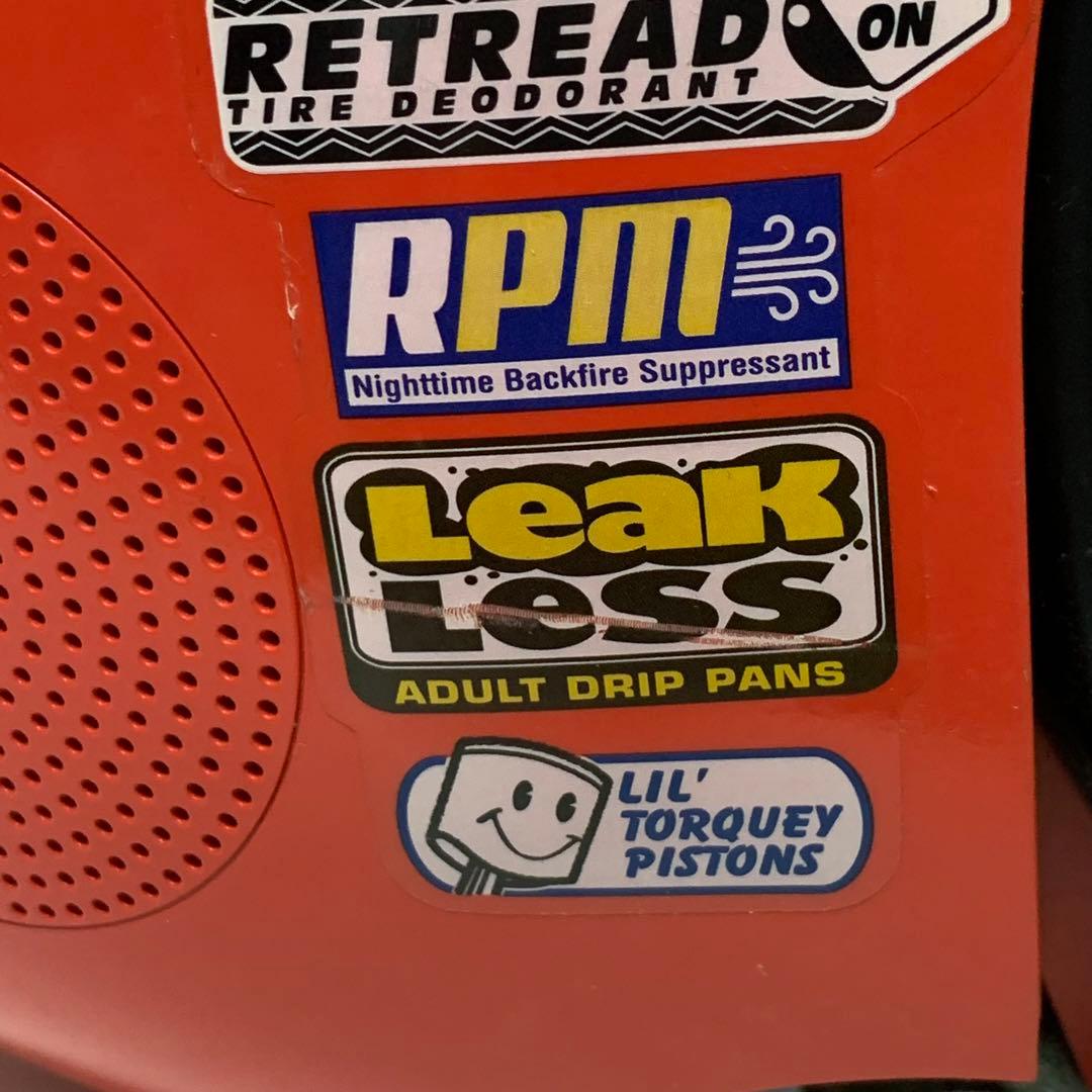 カーズ　ブラウン管テレビ　ジャンク品　14インチ