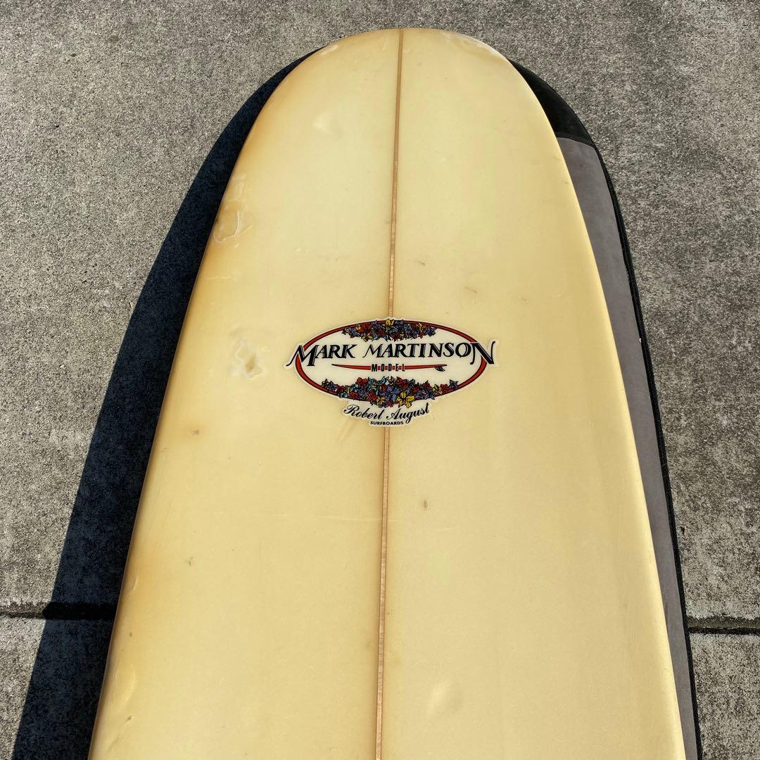 ロングボードRobertAugustマークマーティンソン9.6フィートリペア済