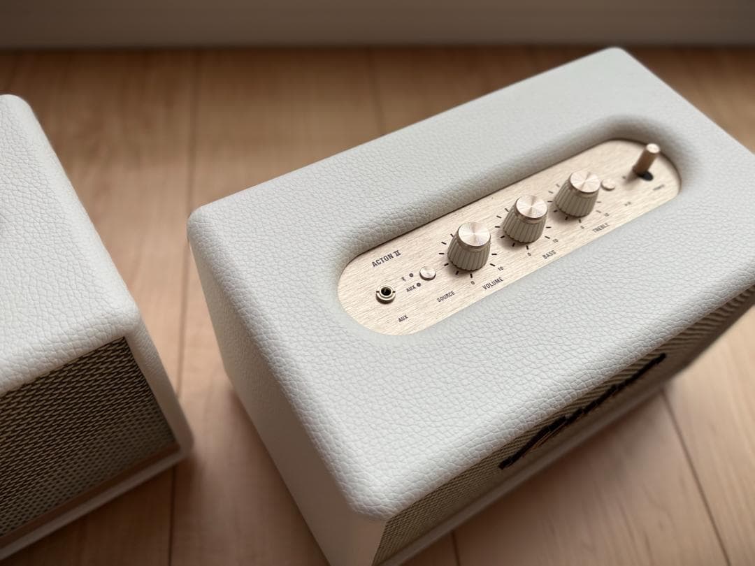 ルナ様【美品】Marshall ACTON II ホワイト ペア