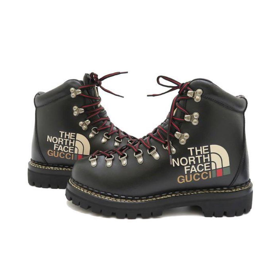 GUCCI×THE NORTH FACE レザー マウンテンブーツ箱付き