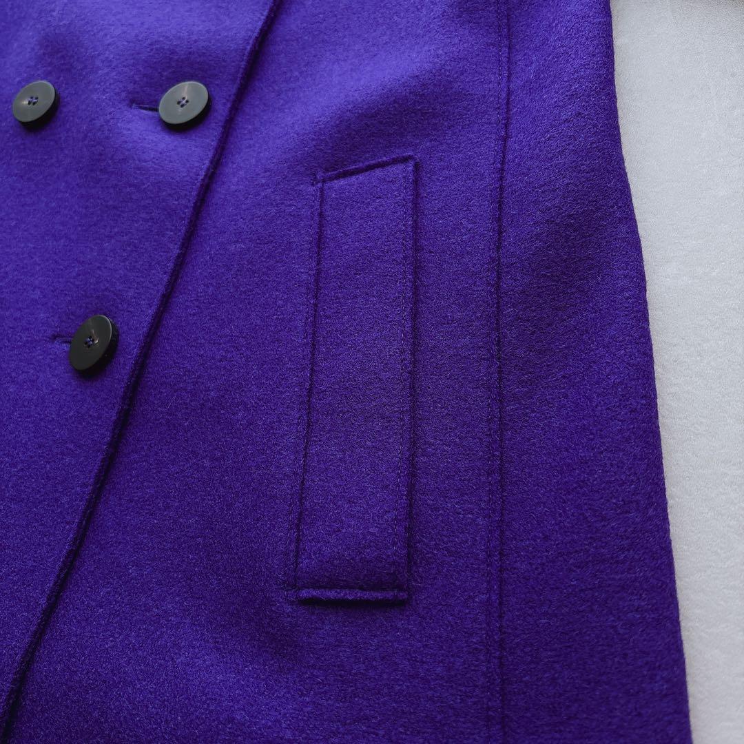 23AW EPOCA【HARRIS WHARF LONDON】カラーピーコート