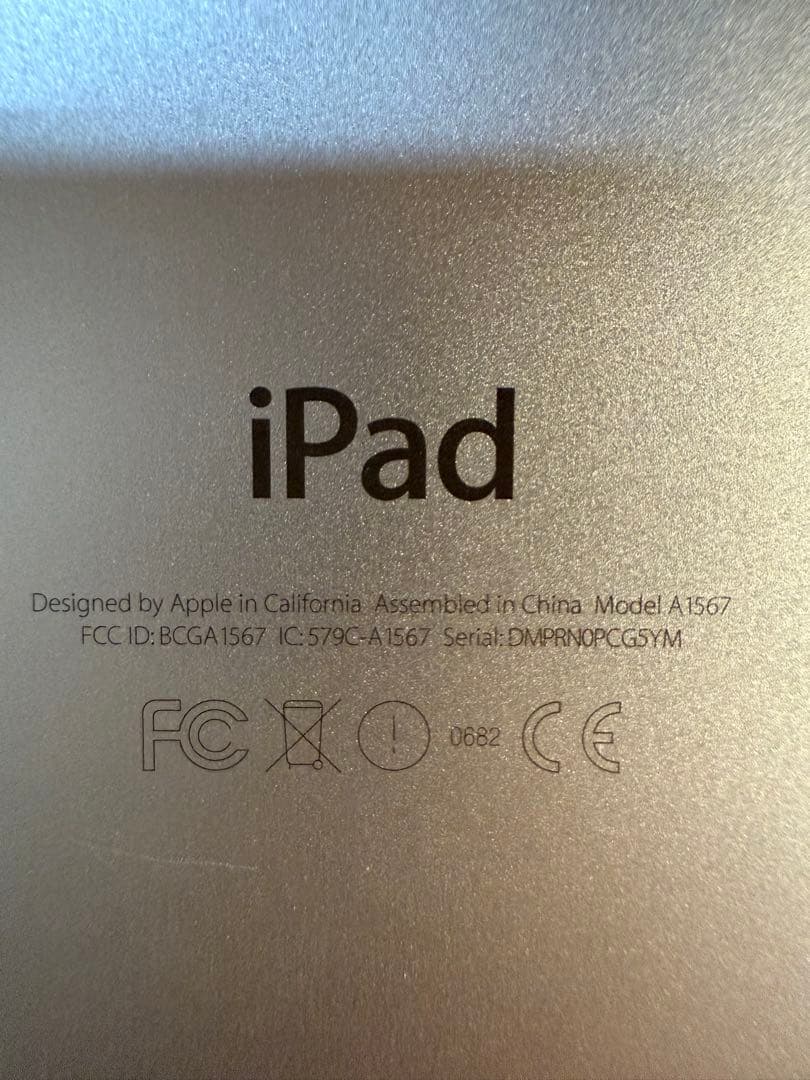 Apple iPadAir2 64GB Wi-Fi+セルラー　シルバー　美品