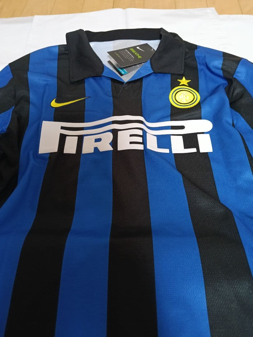 インテル サモラーノ ユニフォーム Lサイズ 未使用 復刻版 背番号1+8