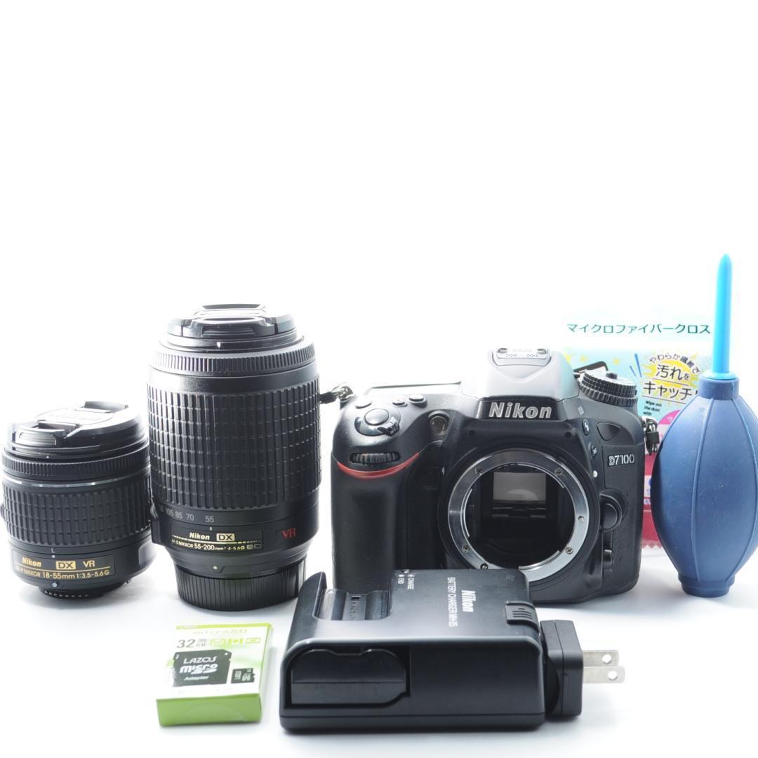 スポーツも家族も綺麗に❗️Nikon D7100✨ハイアマチュア ダブルレンズ