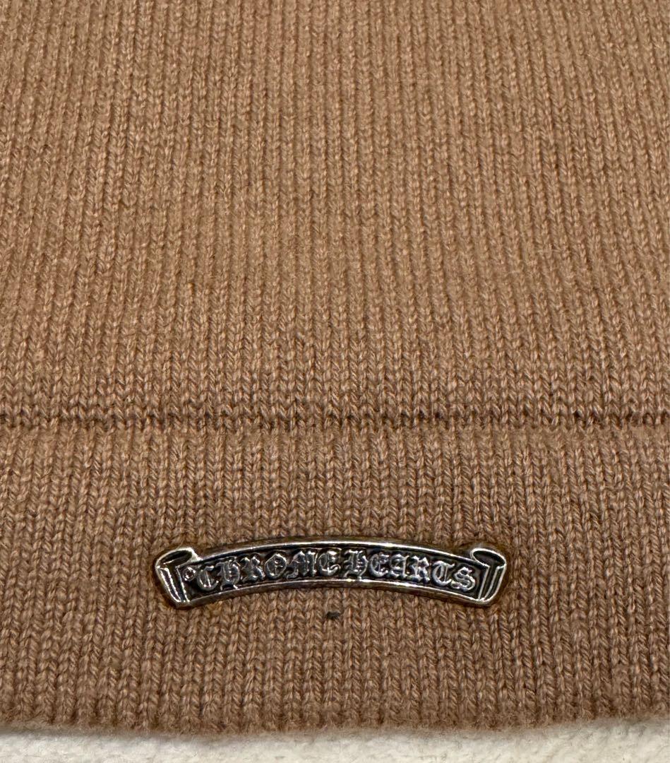 CHROME HEARTS（クロムハーツ）のベージュニットセーター、美品