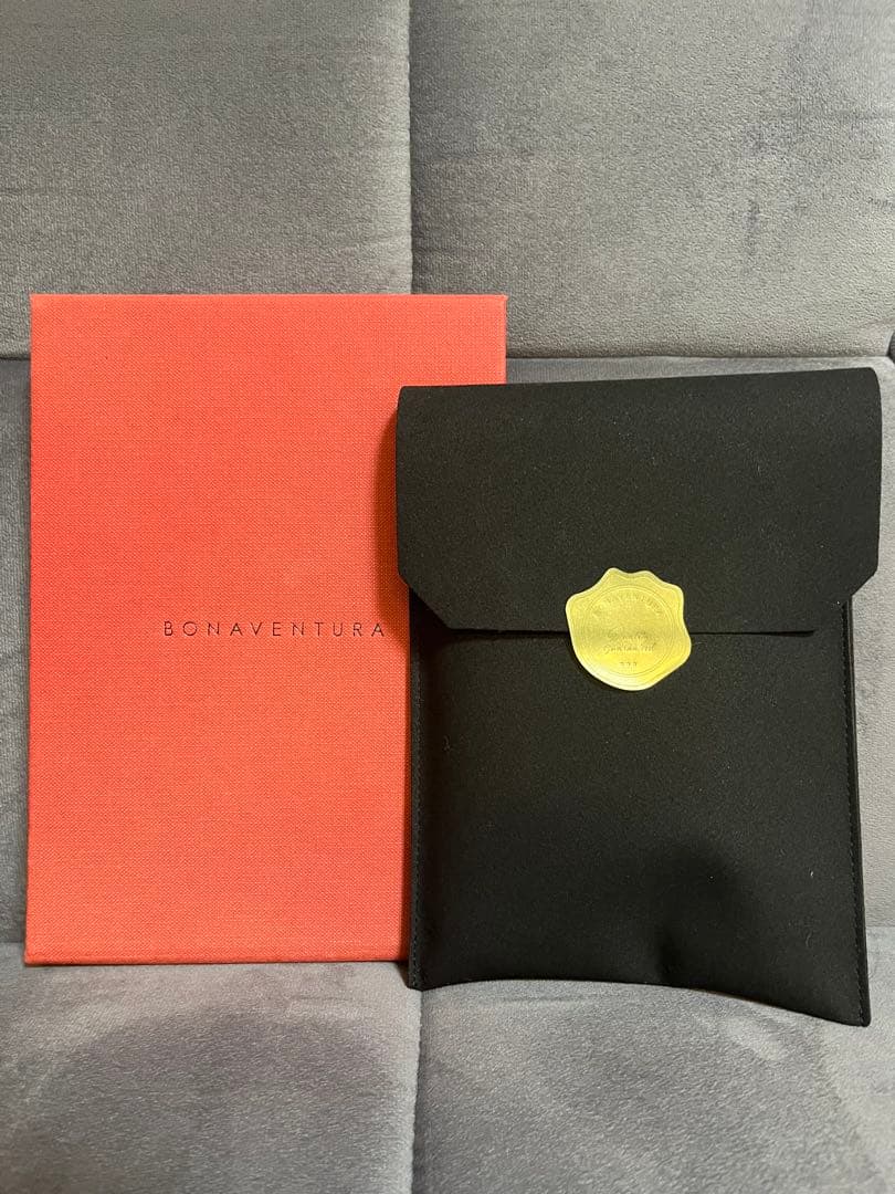 【新品未使用】Bonaventura レザー iPhoneケース チャコール