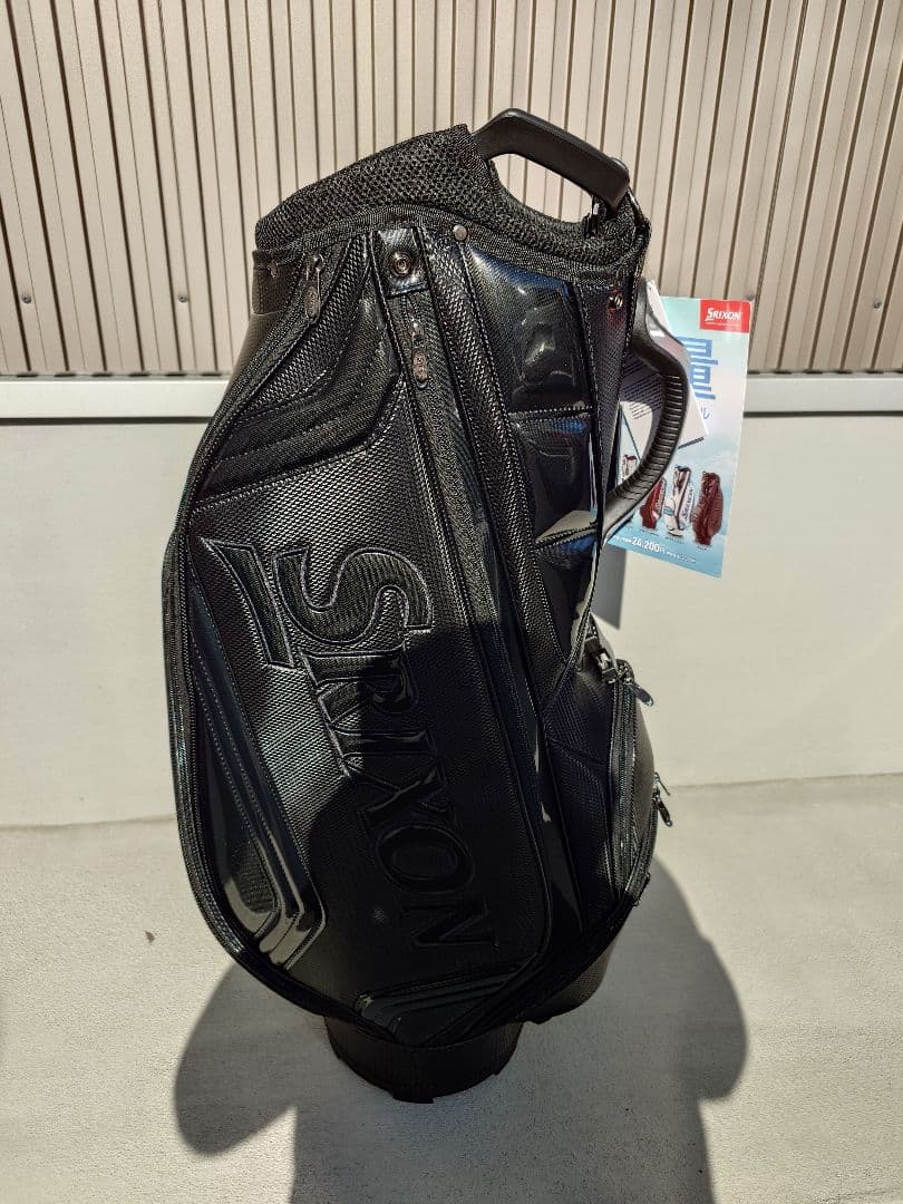 こ*ん様 Srixon ブラック ゴルフバッグ