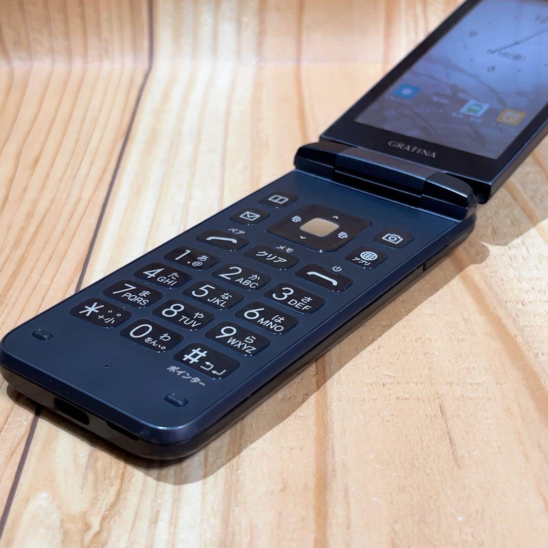 SIMフリー 本体 GRATINA 折りたたみ型スマートフォン 187G4