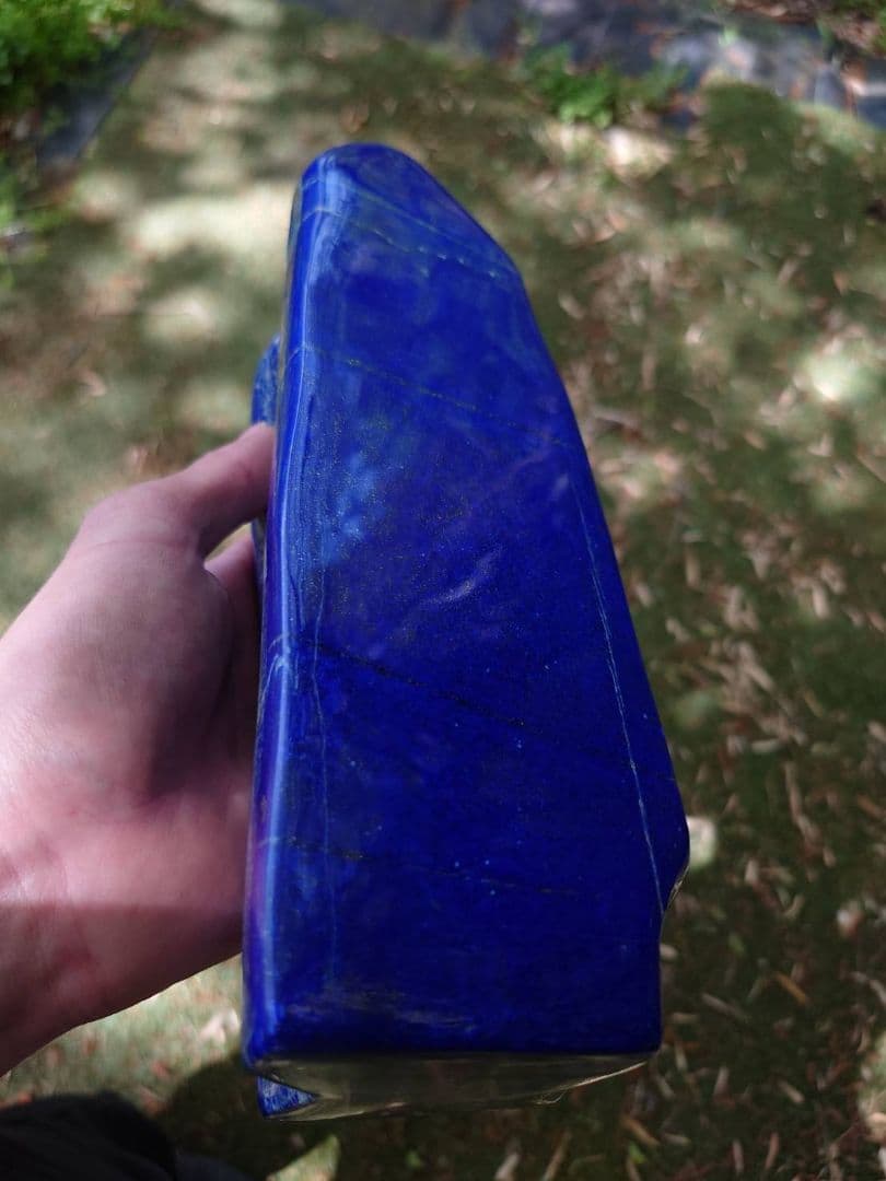 ✨セール中✨ラピスラズリ 約3320g アフガニスタン産 天然無着色磨石