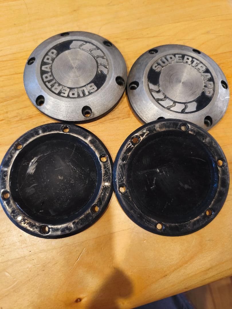 ヨ*日様 スーパートラップ　エンドCAP−４つ インナーバッフル４つ