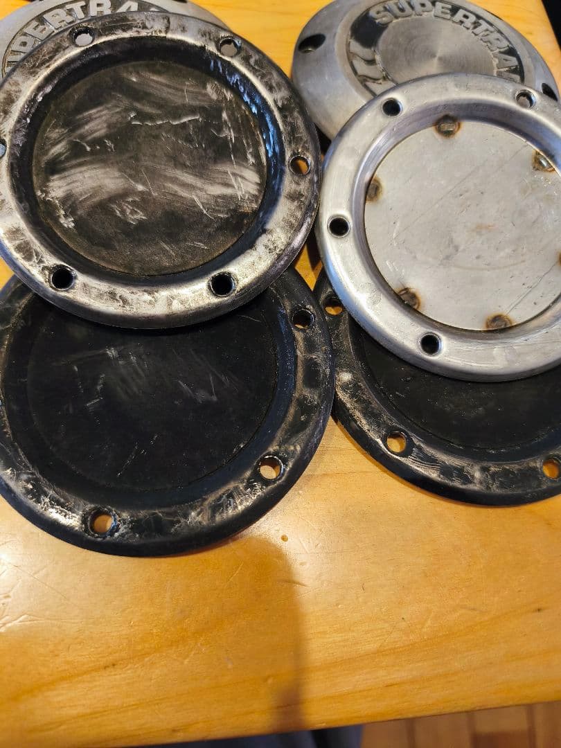 ヨ*日様 スーパートラップ　エンドCAP−４つ インナーバッフル４つ