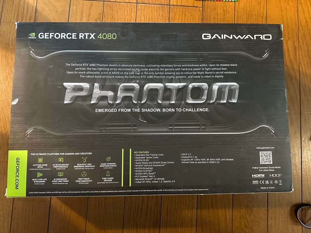 グラフィックボード・グラボ・ビデオカード GAINWARD GEFORCE RTX 4080 16GB PHANTOM