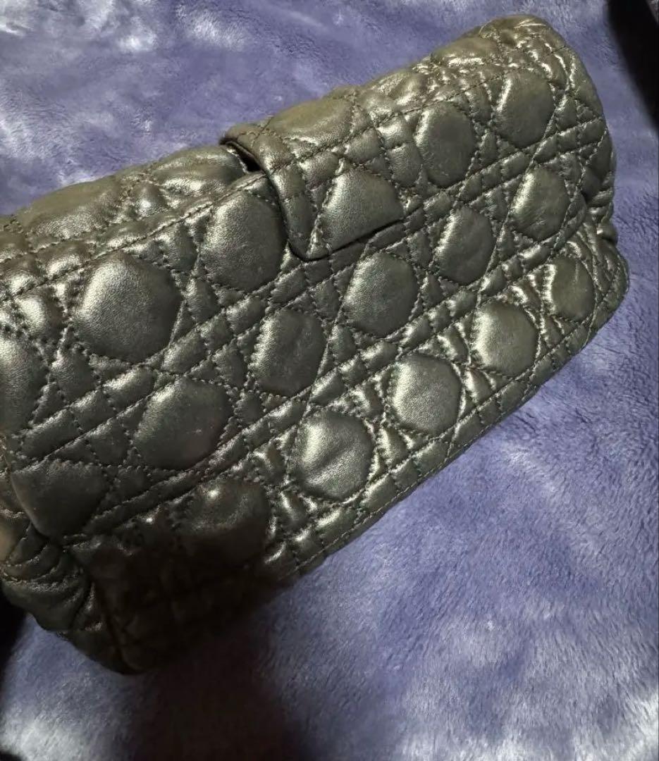 レディディオール　ワンショルダー　ニューロック　カナージュ　ラムレザー