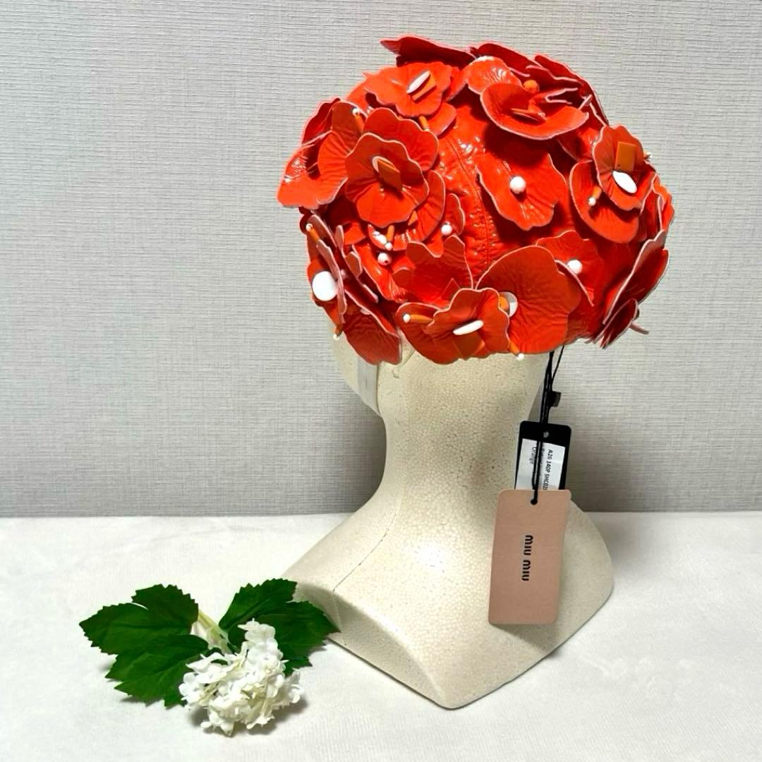 miumiu《PRADA》 スイムキャップ(ヘッドアクセサリー) アップリケ S