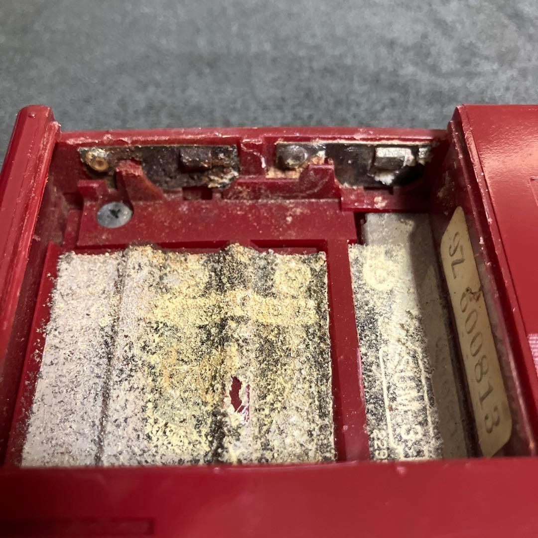 ポータブルプレーヤー TOSHIBA KT-1950R CASSETTE RECORDER RED