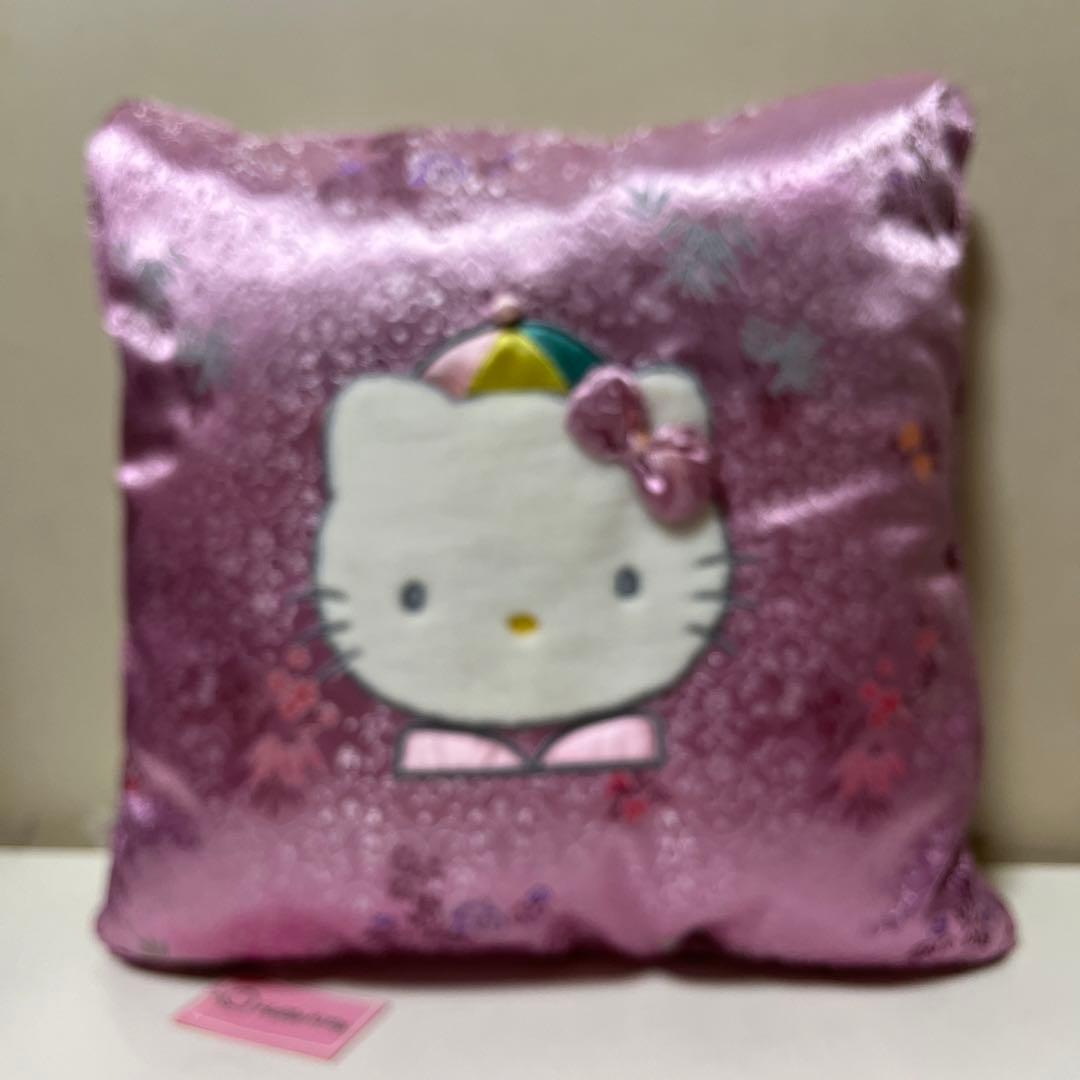 ハローキティ 中華シリーズ ミニクッション 1997年製 サンリオ レア