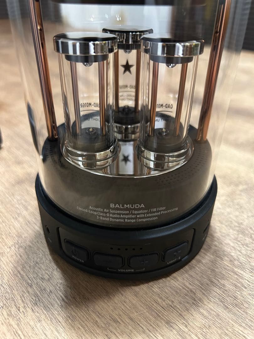 BALMUDA Bluetoothスピーカー M01A-BK