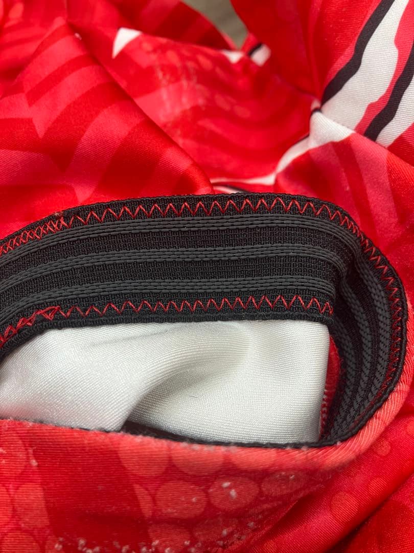 アルペンスキーレーシングスーツワンピースウェアm赤