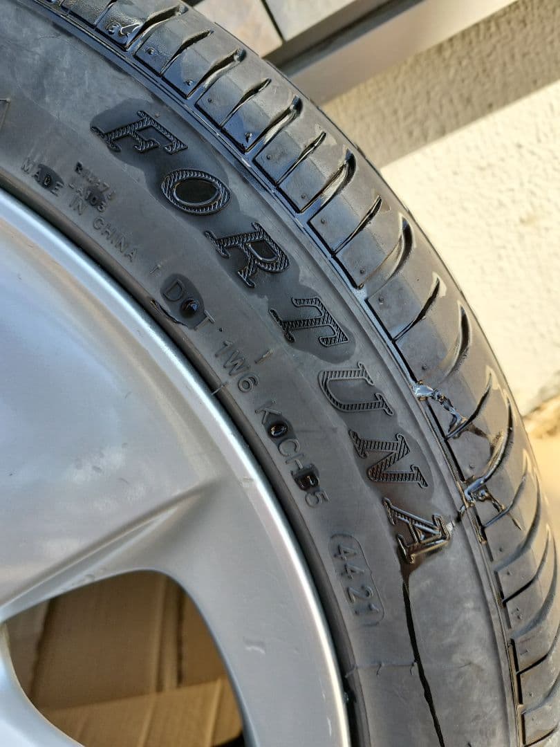 プリウス30　純正17インチ ツーリングホイール