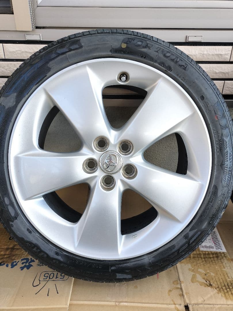 プリウス30　純正17インチ ツーリングホイール