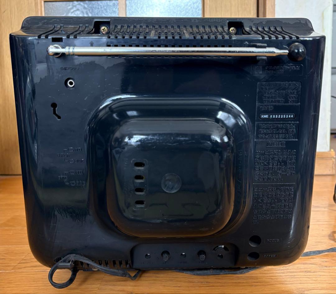 National レトロ　ブラウン管テレビ　TH11-S29 85年製　当時物