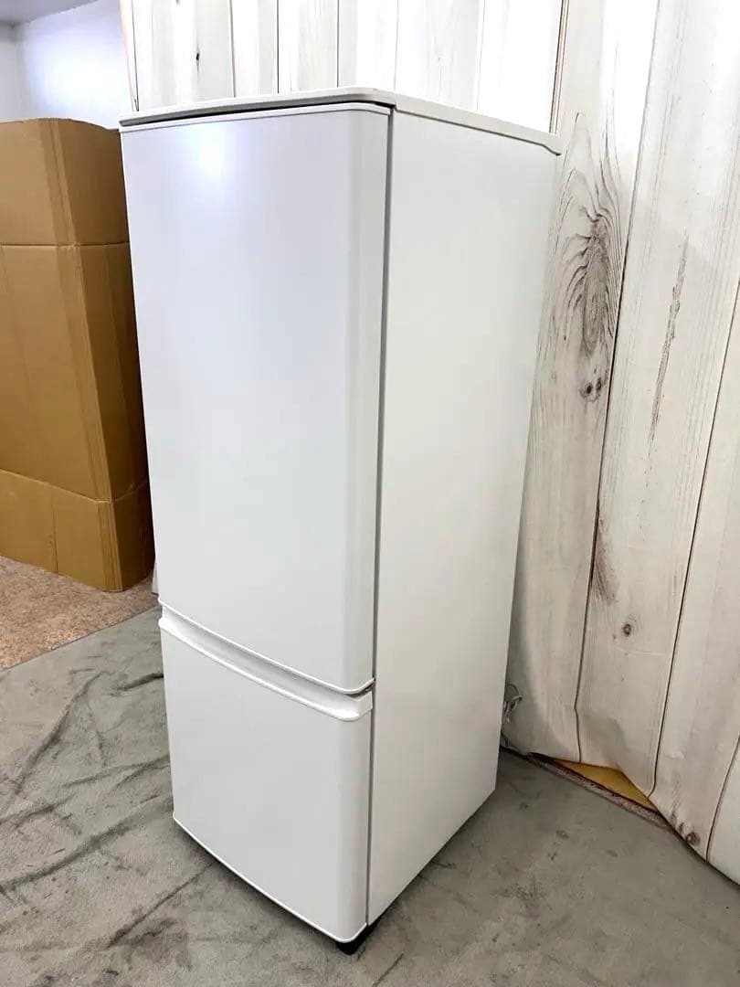 2024年製　三菱　168L 冷凍冷蔵庫　MR-P17J-W