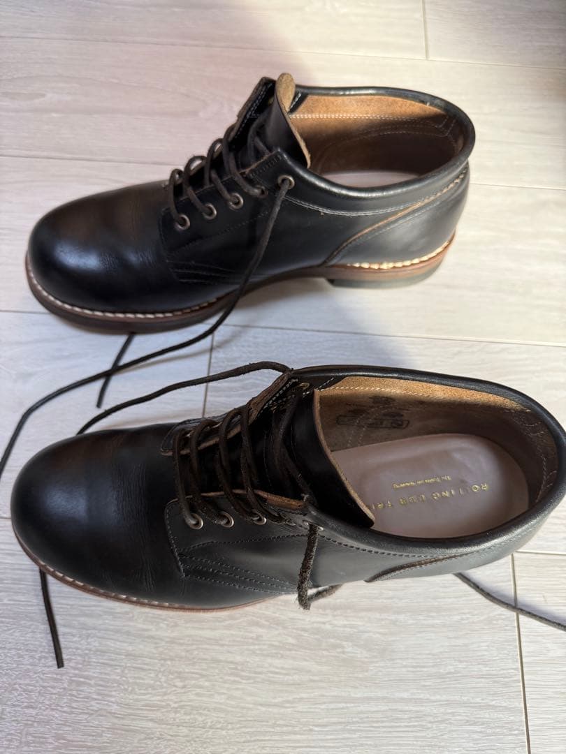ローリングダブトリオ　COUPEN (Black Guidi Calf)