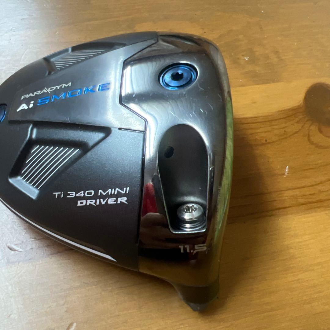 パラダイム　aiスモーク11.5　ミニドラ　ヘッドのみ