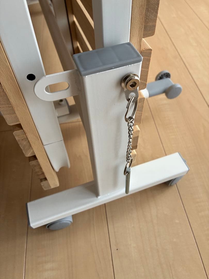 アイリスプラザ　折りたたみベッド すのこ　ハイタイプ