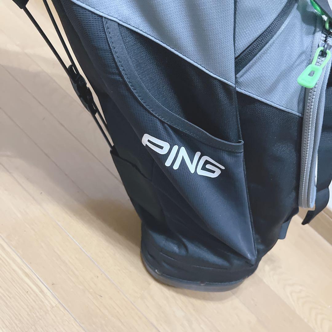 K318 美品 PING ピン ジュニア用 キャディバッグ