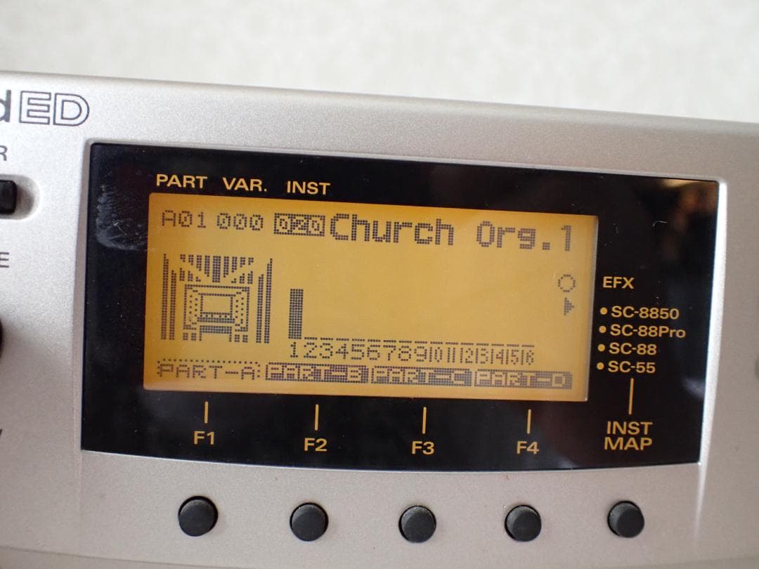 完動品 Roland sound canvas SC-8850 音源モジュール