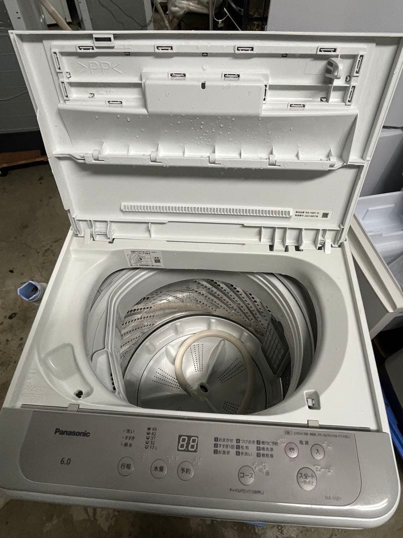 Panasonic 洗濯機 6kg NA-F6B1 2023年製　T