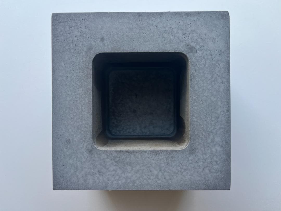 フリッカーファイヤー 四角型 インドアキャンプ 室内焚き火台 アルコール式