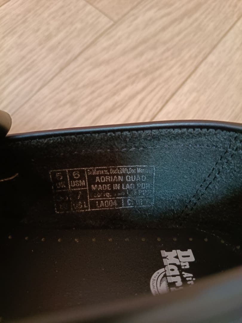 Dr. Martens 厚底 ローファーブラック UK5 ドクターマーチン