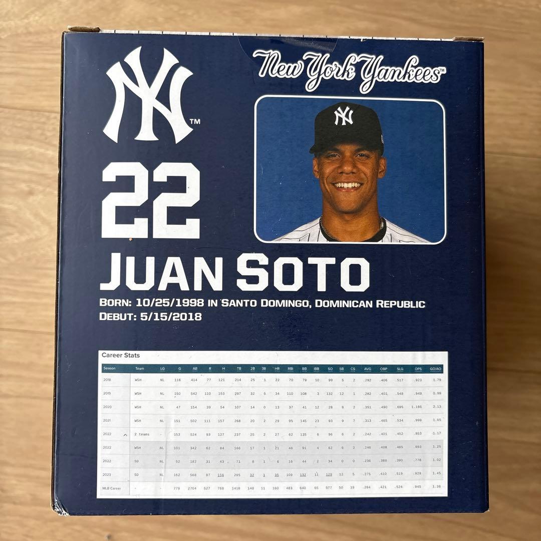 ニューヨーク・ヤンキース フアン・ソト コレクティブルフィギュア